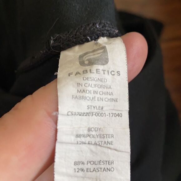 Fabletics Black Athletic Leggings - Picture 11 of 11